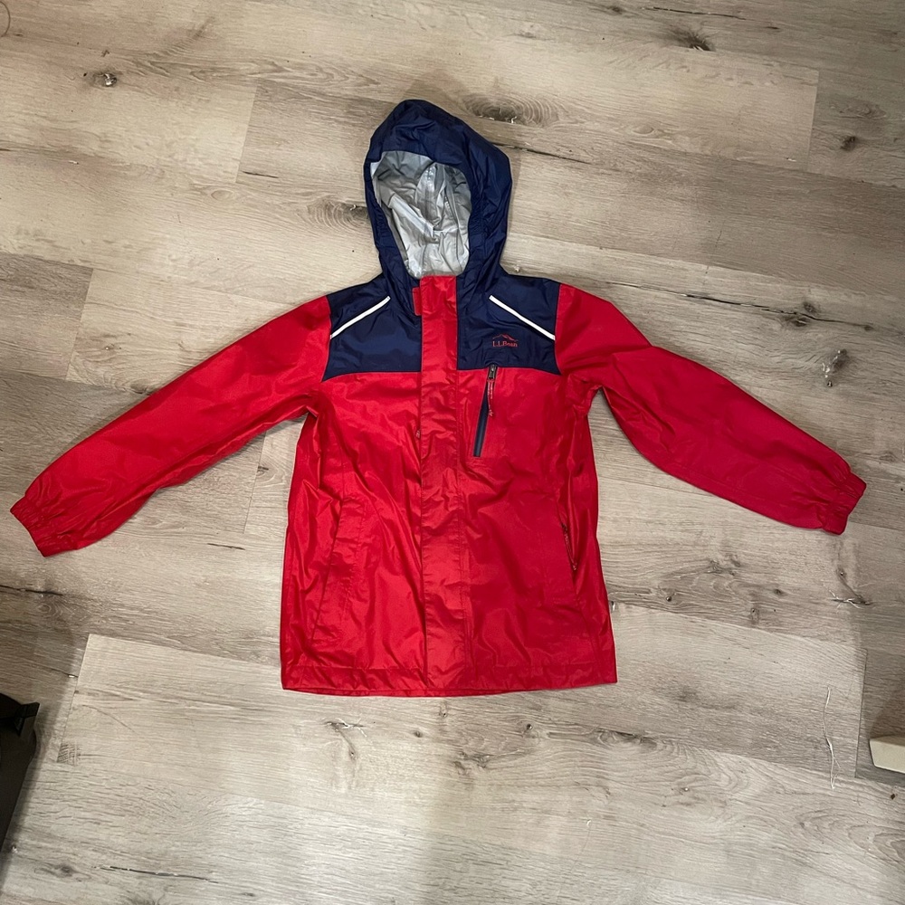 Kids LL Bean rain coat